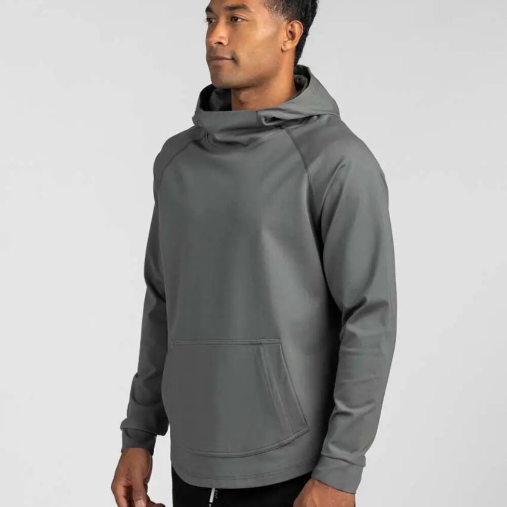 BYLT Basics Elite+ Drop Cut Pullover Charcoal Size Large